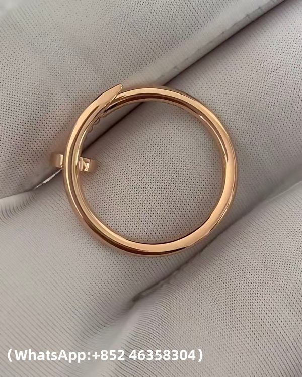 Custom Solid 18k Gold Cartier Jewelry Juste Un Clou Ring Small Model Custom Solid 18k Gold Cartier Jewelry Juste Un Clou Ring Small Model
