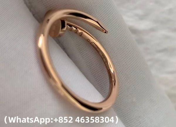 Custom Solid 18k Gold Cartier Jewelry Juste Un Clou Ring Small Model Custom Solid 18k Gold Cartier Jewelry Juste Un Clou Ring Small Model