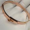 Custom Solid 18K Gold Hermes Jewelry Collier de Chien Bracelet Small Model