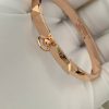 Custom Solid 18K Gold Hermes Jewelry Collier de Chien Bracelet Small Model