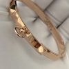 Custom Solid 18K Gold Hermes Jewelry Collier de Chien Bracelet Small Model