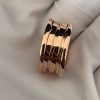 Custom Solid 18k Gold Bulgari Jewelry B.zero1 Three-Band Ring Custom Solid 18k Gold Bulgari Jewelry B.zero1 Three-Band Ring