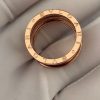 Custom Solid 18k Gold Bulgari Jewelry B.zero1 Three-Band Ring Custom Solid 18k Gold Bulgari Jewelry B.zero1 Three-Band Ring
