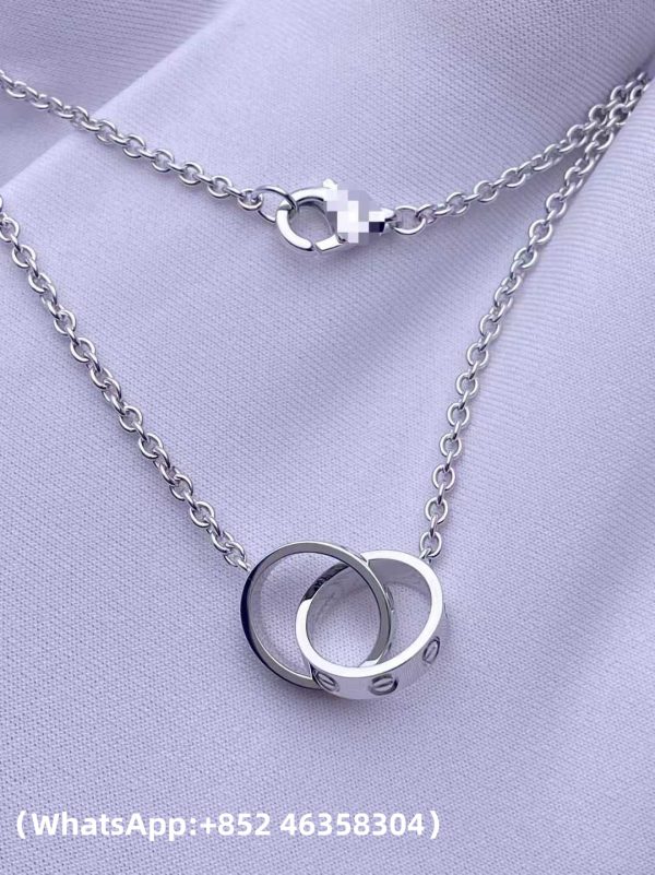 Custom Solid 18k Gold Cartier Jewelry LOVE Pendant