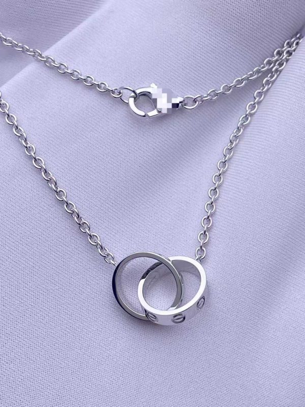 Custom Solid 18k Gold Cartier Jewelry LOVE Pendant