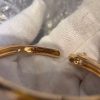 Custom Solid 18k Gold Cartier Jewelry Panthère De Cartier Bracelet Small Model Half-Paved