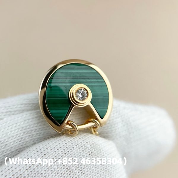 Custom Solid 18K Gold Cartier Jewelry Amulette de Cartier Necklace