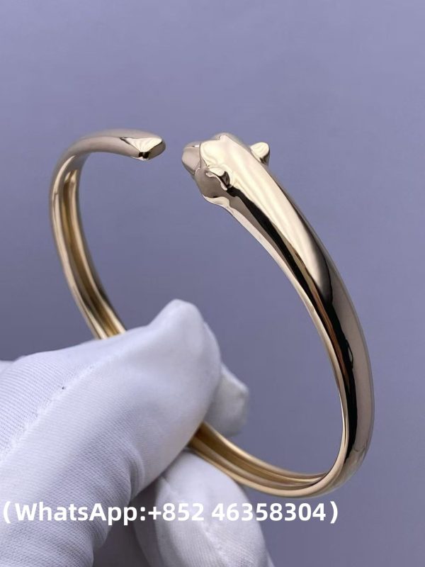 Custom Solid 18k Gold Cartier Jewelry Panthère de Cartier