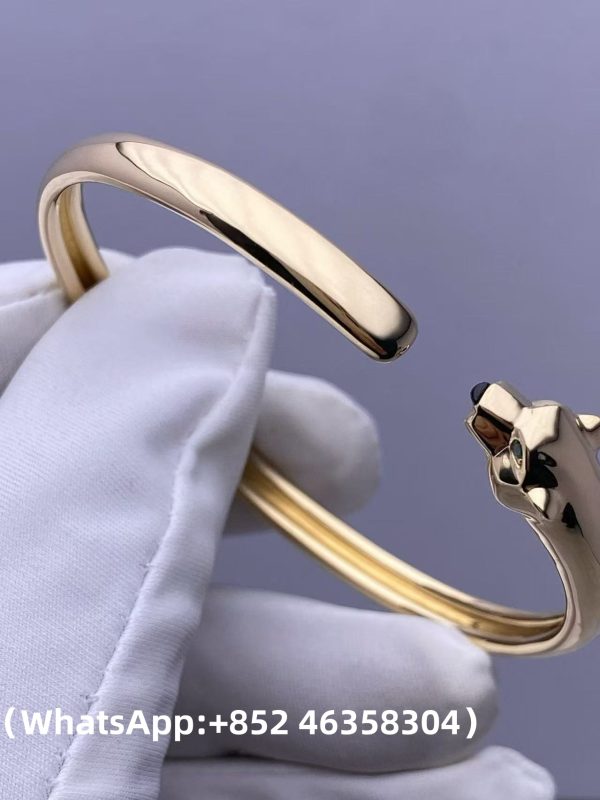 Custom Solid 18k Gold Cartier Jewelry Panthère de Cartier