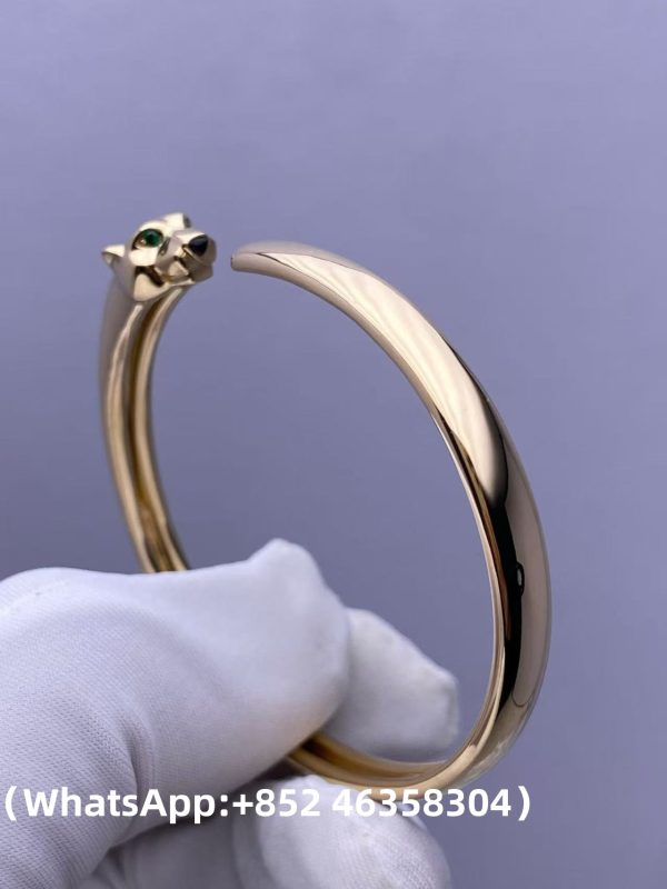 Custom Solid 18k Gold Cartier Jewelry Panthère de Cartier