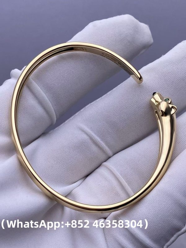 Custom Solid 18k Gold Cartier Jewelry Panthère de Cartier