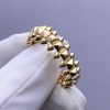 Custom Solid 18k Gold Cartier Jewelry Clash de Cartier Ring Medium Model