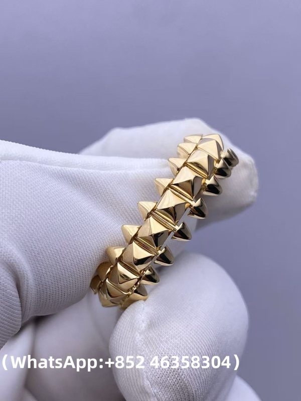 Custom Solid 18k Gold Cartier Jewelry Clash de Cartier Ring Medium Model