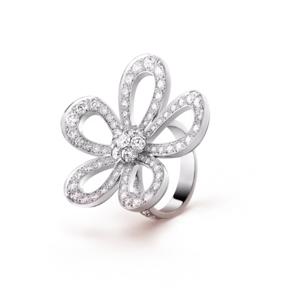 1628047.png.transform.vca-w820-2x Custom Solid 18k Gold Van Cleef & Arpels Flowerlace Ring 18K White Gold, Diamond