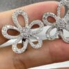 36fdb3bb6a98397a938e0a0f30b785e3 Custom Solid 18k Gold Van Cleef & Arpels Flowerlace Ring 18K White Gold, Diamond