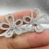 3e354ad1bcb417664da57571b69c88db Custom Solid 18k Gold Van Cleef & Arpels Flowerlace Ring 18K White Gold, Diamond