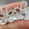 4597534a018f78d0bb29ac2ad0c2faf8 Custom Solid 18k Gold Van Cleef & Arpels Flowerlace Ring 18K White Gold, Diamond