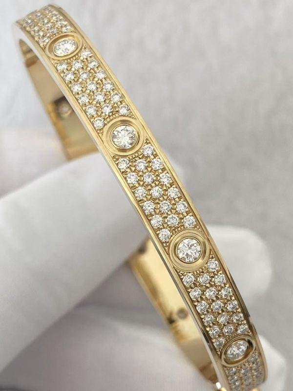 Custom Solid 18k Gold Cartier LOVE Bracelet Custom Solid 18k Gold Cartier LOVE Bracelet