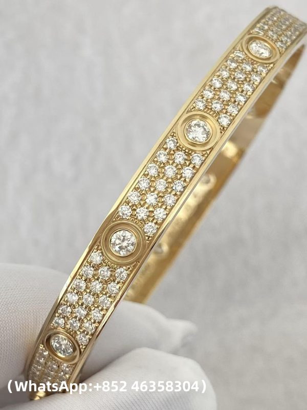 Custom Solid 18k Gold Cartier LOVE Bracelet Custom Solid 18k Gold Cartier LOVE Bracelet