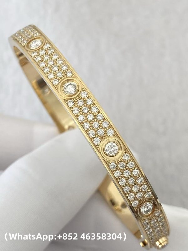 Custom Solid 18k Gold Cartier LOVE Bracelet Custom Solid 18k Gold Cartier LOVE Bracelet