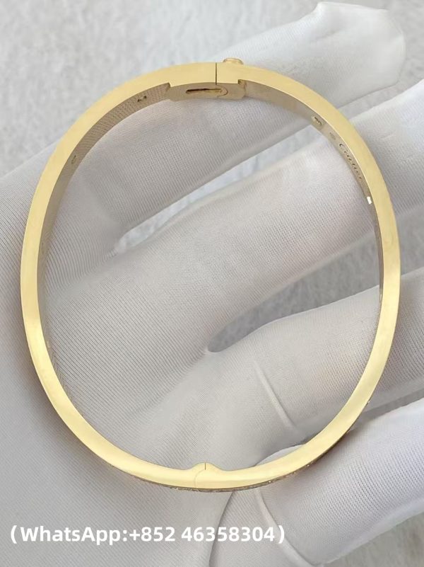 Custom Solid 18k Gold Cartier LOVE Bracelet Custom Solid 18k Gold Cartier LOVE Bracelet