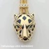 Custom Cartier Panthère de Cartier Necklace Paved