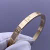 custom solid 18k gold cartier love bracelet classic model