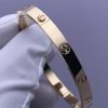 custom solid 18k gold cartier love bracelet classic model