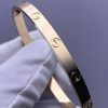 custom solid 18k gold cartier love bracelet classic model