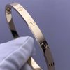 custom solid 18k gold cartier love bracelet classic model