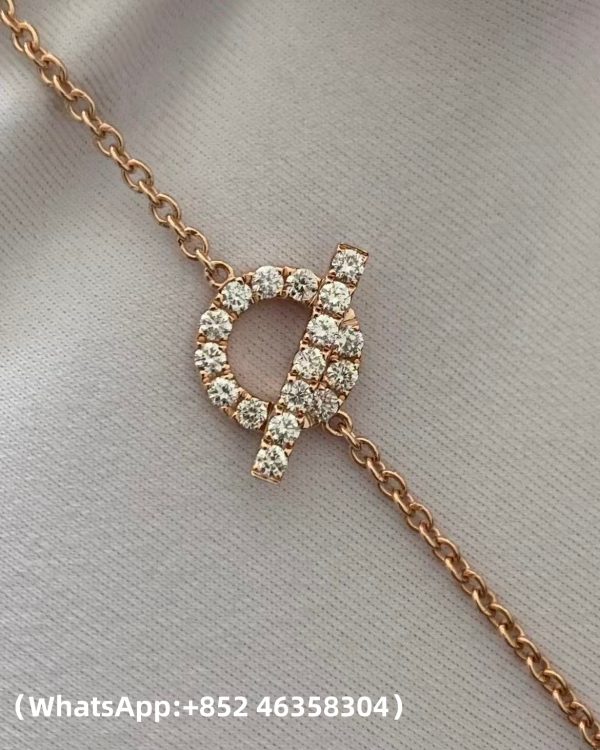 Custom Solid 18k Gold Hermes jewelry Finesse Bracelet Custom Solid 18k Gold Hermes jewelry Finesse Bracelet