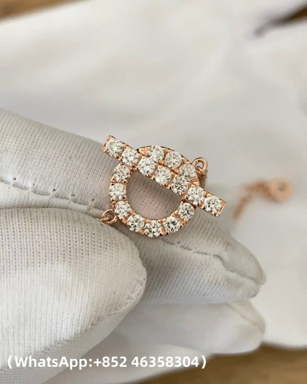 Custom Solid 18k Gold Hermes jewelry Finesse Bracelet Custom Solid 18k Gold Hermes jewelry Finesse Bracelet