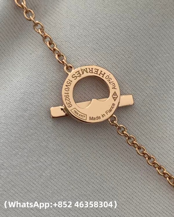 微信图片_20251105142146_4529_163 (1) Custom Solid 18k Gold Hermes jewelry Finesse Bracelet