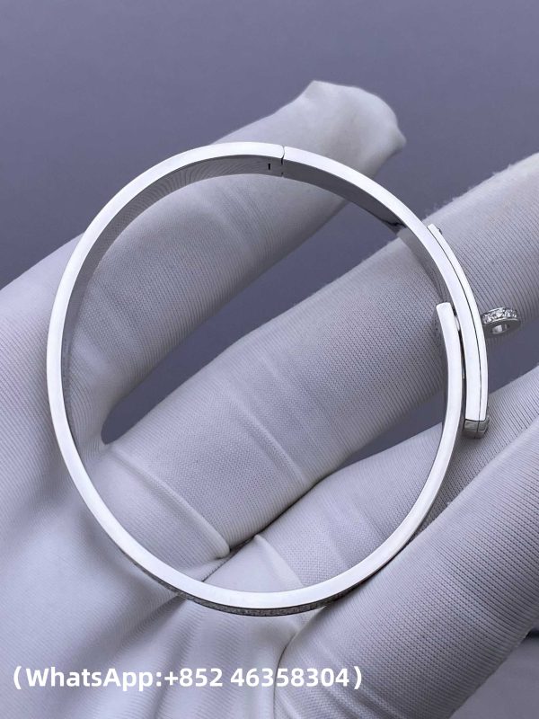 Custom Solid 18K Gold Hermes Jewelry Kelly Bracelet Small Model