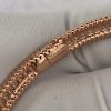 Custom solid 18k gold Van Cleef & Arpels Jewelry Perlée Diamonds Bracelet