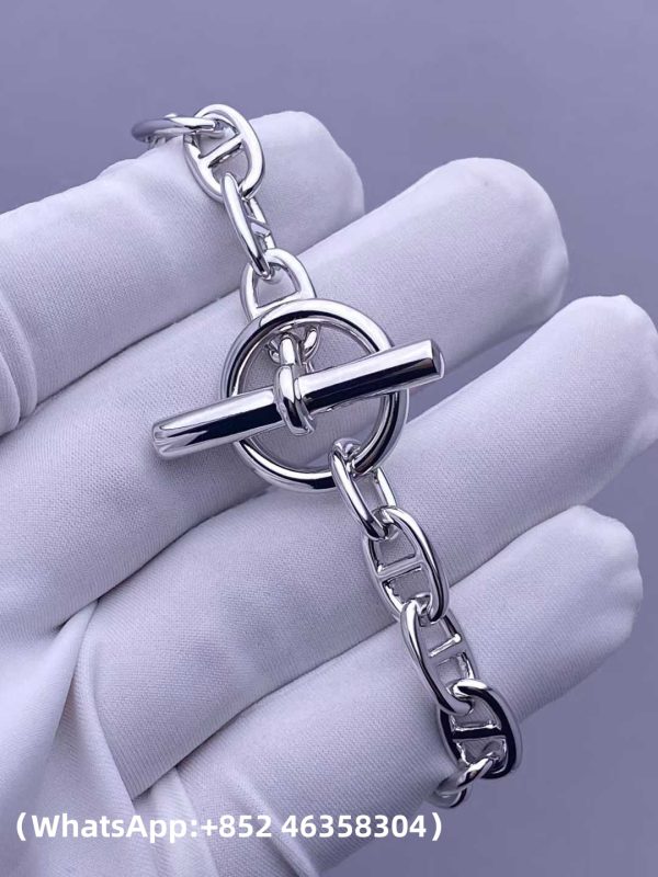 Custom Hermes Chaine d'ancre Bracelet Large Model