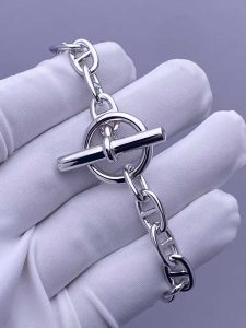 Custom Hermes Chaine d'ancre Bracelet Large Model