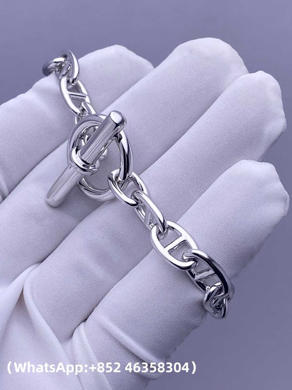 Custom Hermes Chaine d'ancre Bracelet Large Model