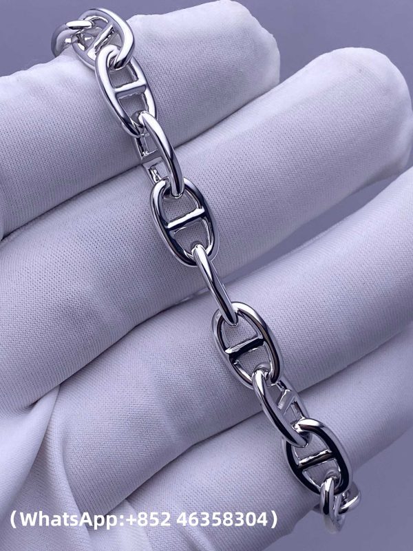 Custom Hermes Chaine d'ancre Bracelet Large Model