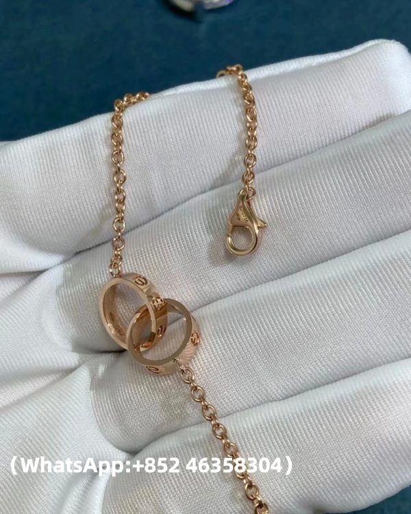 Custom Solid 18k Gold Cartier Jewelry LOVE Bracelet On Chain Custom Solid 18k Gold Cartier Jewelry LOVE Bracelet On Chain