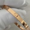 Custom Solid 18k Gold Cartier Jewelry LOVE Bracelet Small Model 6 Diamonds Custom Solid 18k Gold Cartier Jewelry LOVE Bracelet Small Model 6 Diamonds