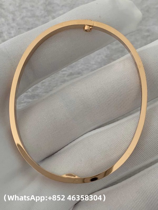 Custom Solid 18k Gold Cartier Jewelry LOVE Bracelet Small Model 6 Diamonds Custom Solid 18k Gold Cartier Jewelry LOVE Bracelet Small Model 6 Diamonds