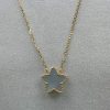 Custom Solid 18k Gold Van Cleef & Arpels Jewelry Lucky Alhambra Star Pendant Necklace and Mother of Pearl Custom Solid 18k Gold Van Cleef & Arpels Jewelry Lucky Alhambra Star Pendant Necklace and Mother of Pearl