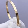Custom Solid 18k Gold Cartier Jewelry LOVE Bracelet Small Model 6 Diamonds Custom Solid 18k Gold Cartier Jewelry LOVE Bracelet Small Model 6 Diamonds