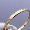 Custom Solid 18k Gold Cartier Jewelry LOVE Bracelet Small Model 6 Diamonds Custom Solid 18k Gold Cartier Jewelry LOVE Bracelet Small Model 6 Diamonds