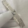 Custom Solid 18k Gold Cartier Jewelry LOVE Bracelet Classic Model Paved 10 Diamonds Custom Solid 18k Gold Cartier Jewelry LOVE Bracelet Classic Model Paved 10 Diamonds